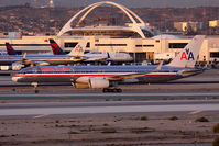N687AA @ LAX - American Airlines N687AA (FLT AAL2457) on the center taxiway after arrival from Dallas/Fort Worth Int'l (KDFW) on RWY 25L. - by Dean Heald
