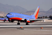 N351SW @ LAS - Southwest Airlines N351SW (FLT SWA2536) from Salt Lake City Int'l (KSLC) landing RWY 25L. - by Dean Heald