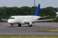 N979RP @ ORF - United Express (Shuttle America) N979RP exiting RWY 5 at taxiway E after arrival from Chicago O'Hare Int'l (KORD). I guess putting airline titles and logos on this aircraft isn't in the budget. - by Dean Heald