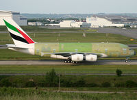 F-WWAR @ LFBO - C/n 0056 - For Emirates as A6-EDN - by Shunn311