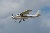 G-HFCL @ EGSH - Landing at Norwich. - by Graham Reeve