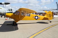 G-FUZZ @ EGXW - PIPER L18C, c/n: 18-1016 - by Trevor Toone