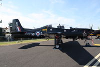 ZF170 @ EGXW - 1989 Shorts Tucano T.1, c/n: S022/T22 - by Trevor Toone