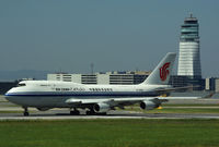B-2458 @ LOWW - Air China Boeing 747 - by Andreas Ranner