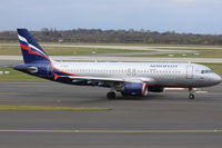 VP-BWH @ EDDL - Aeroflot, Airbus A320-214, CN: 2151, Aircraft Name: M.Balakirev - by Air-Micha