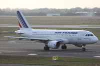 F-GRXM @ EDDL - Air France, Airbus A319-111, CN: 2961 - by Air-Micha