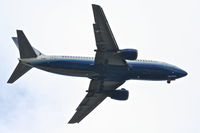N369UA @ KORD - United Airlines Boeing 737-322, N369UA 4R approach KORD. - by Mark Kalfas
