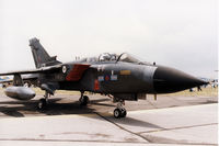 ZA401 @ EGDM - Another view of the 20 Squadron Tornado GR.1A in the static park at the 1990 Boscombe Down Battle of Britain 50th Anniversary Airshow. - by Peter Nicholson