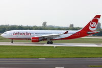 D-ALPE @ EDDL - Air Berlin, Airbus A330-223, CN: 0469 - by Air-Micha