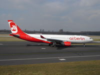 D-ALPI @ EDDL - Air Berlin, Airbus A330-223, CN: 0828 - by Air-Micha