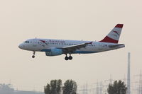 OE-LDA @ EDDL - Austrian, Airbus A319-112, CN: 2131, Aircraft Name: Sofia - by Air-Micha