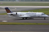D-ACRA @ EDDL - Eurowings, Canadair CL-600-2B19 Regional Jet CRJ-200ER, CN: 7567 - by Air-Micha