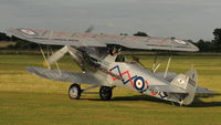 G-BTVE @ EGTH - 1. K8203 in the evening sunshine at Shuttleworth Mid Summer Air Display July 2010 - by Eric.Fishwick