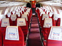 G-APIM @ EGLB - interior of Vickers Viscount G-APIM preserved at the Brooklands Museum - by Chris Hall