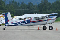 N9181T @ PAAQ - 1959 Cessna 180C, c/n: 50681 at Lake Hood - by Terry Fletcher