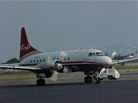 N565EA @ PANC - RA Aviaition Convair 440 at PANC, arriving from PAEN (Kenai, AK). - by Mark Kalfas