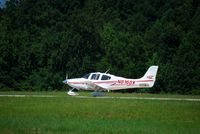 N8168W @ KUZA - SR22 taking off runway 20 - by Connor Shepard