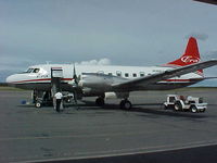 N565EA @ PAEN - ERA Aviaition Convair 440, N565EA at PAEN (Kenai, AK), getting ready to board to PANC. - by Mark Kalfas