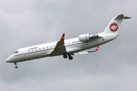 OY-RJH @ EGNT - Canadair CL-600-2B19 Regional Jet on finals to 25 at Newcastle Airport in June 2010. - by Malcolm Clarke