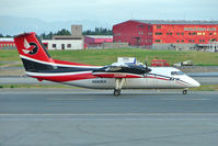 N889EA @ PANC - Era Aviation 1992 Dehavilland DHC-8-106, c/n: 322 at Anchorage - by Terry Fletcher