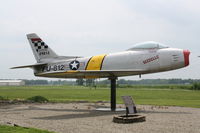 52-4812 @ KDNV - North American F-86F - by Mark Pasqualino