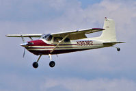 N36362 @ EGTB - 1955 Cessna 180, c/n: 31691  visitor to AeroExpo 2010 - by Terry Fletcher
