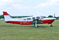 G-HYLT @ EGTB - 1982 Piper PIPER PA-32R-301, c/n: 32R-8213001 visitor to AeroExpo 2010 - by Terry Fletcher
