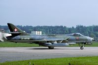 J-4119 @ LSME - In 1991 the Swiss air force still operated over 100 Hawker Hunters. By political decission the Hunter was phased out three years later. - by Joop de Groot