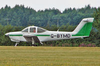G-BYMD @ EGTB - 1982 Piper PIPER PA-38-112, c/n: 38-82A0009 based at Booker - by Terry Fletcher