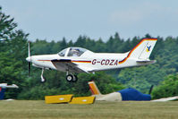G-CDZA @ EGTB - 2006 Dowe J PIONEER 300, c/n: PFA 330-14329 at AeroExpo 2010 - by Terry Fletcher