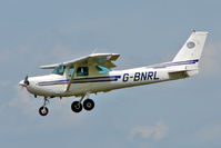 G-BNRL @ EGTB - 1984 Cessna CESSNA 152, c/n: 152-84250 visitor to AeroExpo 2010 - by Terry Fletcher