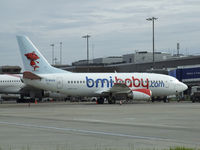 G-BVKB @ EGPH - BMI Baby B737 In its new colour scheme at Edinburgh airport - by Mike stanners
