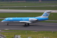 PH-JCH @ EDDL - KLM Cityhopper, Fokker F70, CN: 11528 - by Air-Micha
