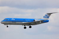 PH-KZT @ EDDL - KLM Cityhopper, Fokker F70, CN: 11541 - by Air-Micha