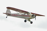 G-BHZU @ EGBM - 1943 Piper PIPER J3C-65, c/n: 9606 at Tatenhill Fly-In - by Terry Fletcher