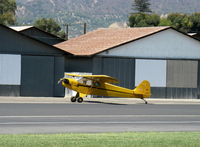 N33112 @ SZP - 1940 Piper J3C-65 CUB, Continental C90 90 Hp, taxi after landiing - by Doug Robertson