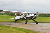 N90663 @ KEOK - At the L-bird fly in.  Last time I saw it in 2005 it had floats!