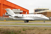 C-FJNS @ EGGW - Canadian 1989 Canadair CL-600-2B16, c/n: 5059
departs Luton - by Terry Fletcher