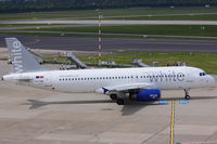 CS-TQK @ EDDL - White, Airbus A320-232, CN: 2204, Aircraft Name: Flypurple - by Air-Micha