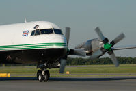 G-LOFC @ LOWW - Atlantic Airlines Lockheed Electra - by Dietmar Schreiber - VAP