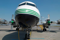 G-LOFC @ LOWW - Atlantic Airlines Lockheed Electra - by Dietmar Schreiber - VAP