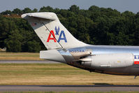 N585AA @ ORF - Close-up showing the modified tail cone to reduce drag, and thus fuel consumption by approximately 1%. Boeing quoted a price of $270K per tail cone, and AA found that they could construct the same part for $35K. The tail cone was designed & built by AA. - by Dean Heald