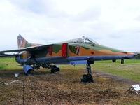 71 @ X4WT - Mikoyan Gurevich MIG 27K at the Newark Air Museum - by Chris Hall