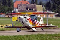 N14KH @ LOLW - 100 years Airfield Wels-AeronautX Christen Eagle II - by Delta Kilo