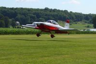 N710CT @ 2D7 - Arriving at the Father's Day breakfast fly-in, Beach City, Ohio. - by Bob Simmermon