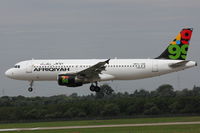 5A-ONB @ EDDL - Afriqyah Airways, Airbus A320-214, CN: 3236 - by Air-Micha