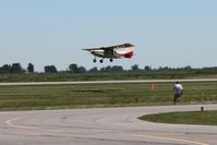 N92247 @ EDJ - Making a pass to hook a banner during the Bellefontaine air show. - by Bob Simmermon