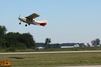 N92247 @ EDJ - Making a pass to hook a banner during the Bellefontaine air show. - by Bob Simmermon