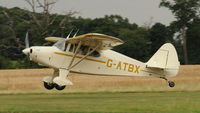 G-ATBX @ EGTH - 3. G-ATBX departing Shuttleworth Military Pagent Air Display August 2010 - by Eric.Fishwick