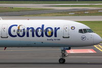 D-ABOM @ EDDL - Condor, Boeing 757-330, CN: 29022/926, Peanuts Snoopy + Woodstock Sticker - by Air-Micha